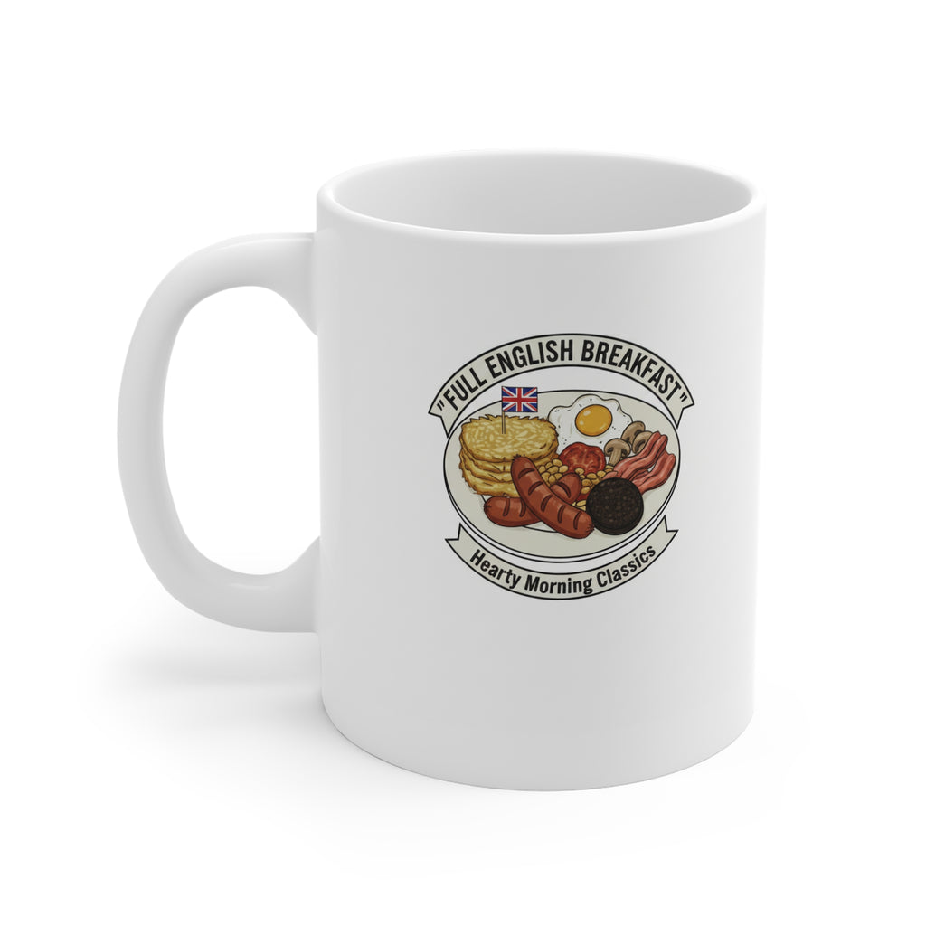 11oz White Mug – English Breakfast