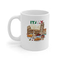 11oz White Mug – Italian Landmarks & Desserts